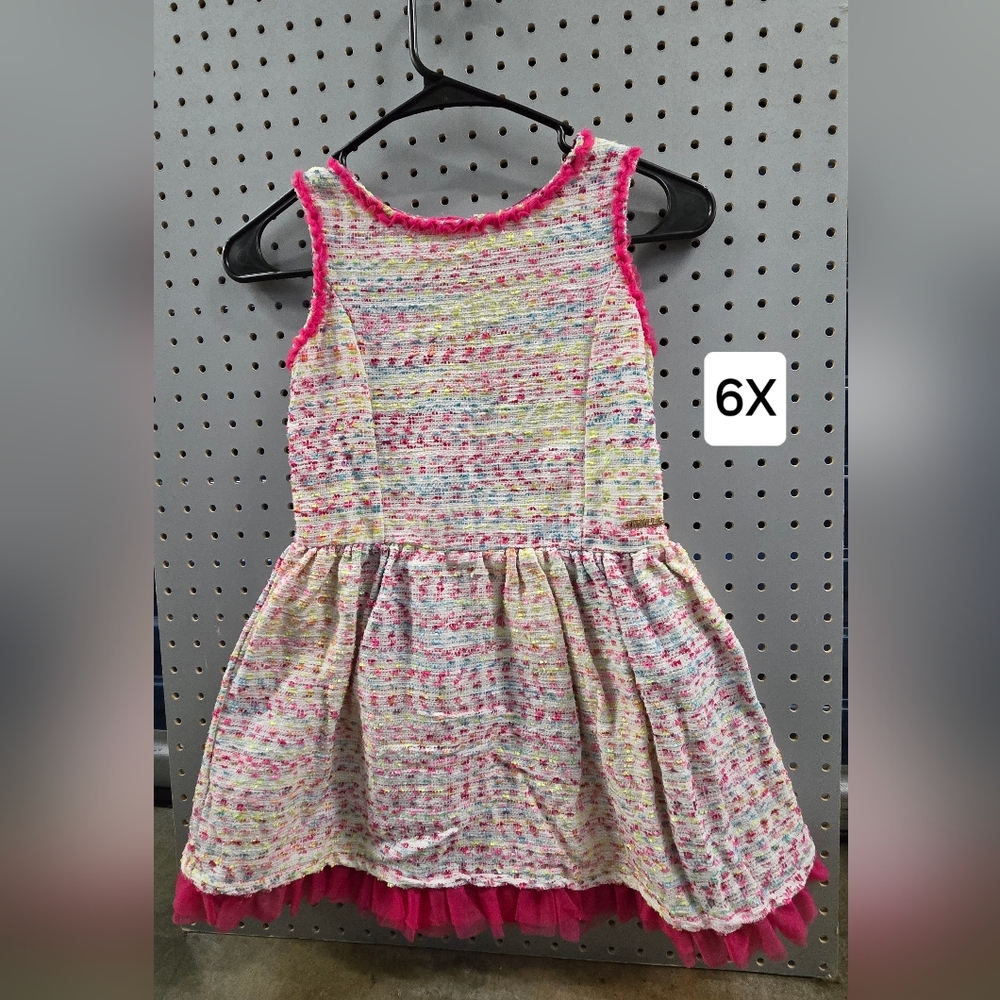 Trolls Dress, sleeveless Girls 6x